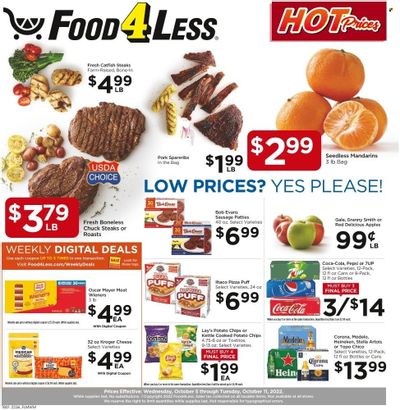 Food 4 Less (IL) Weekly Ad Flyer Specials October 5 to October 11, 2022