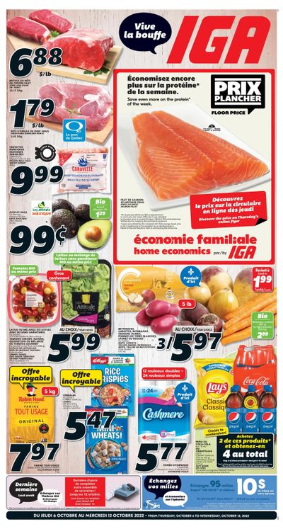 IGA (QC) Flyer October 6 to 12
