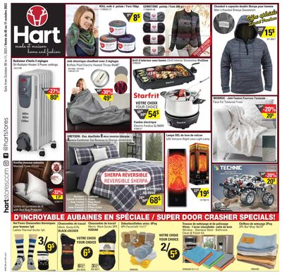 Hart Stores Flyer October 5 to 11