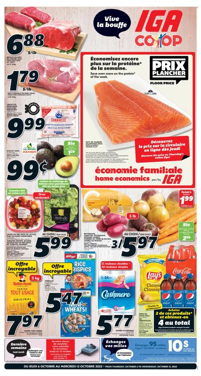 IGA (NB) Flyer October 6 to 12