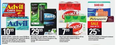 Loblaws Ontario: Advil Cold & Sinus $5.99 After Coupon