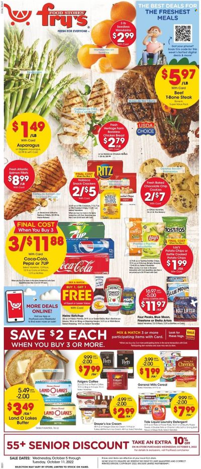 Fry’s (AZ) Weekly Ad Flyer Specials October 5 to October 11, 2022