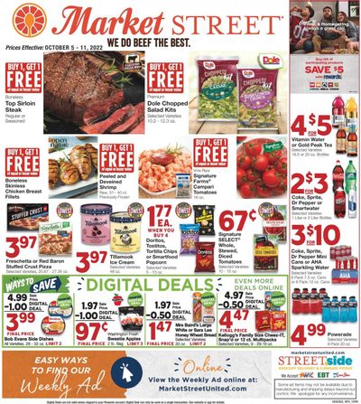 Market Street (NM, TX) Weekly Ad Flyer Specials October 5 to October 11, 2022