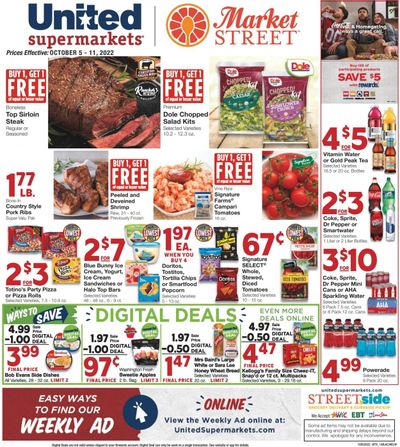 United Supermarkets (TX) Weekly Ad Flyer Specials October 5 to October 11, 2022