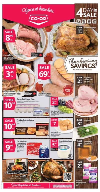 Co-op (West) Food Store Flyer October 6 to 12