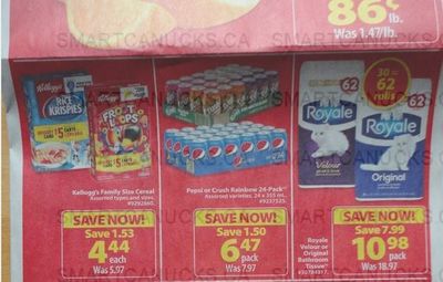 Walmart Canada: Kellogg’s Family Size Cereal Deal
