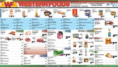 Western Foods Flyer October 5 to 11