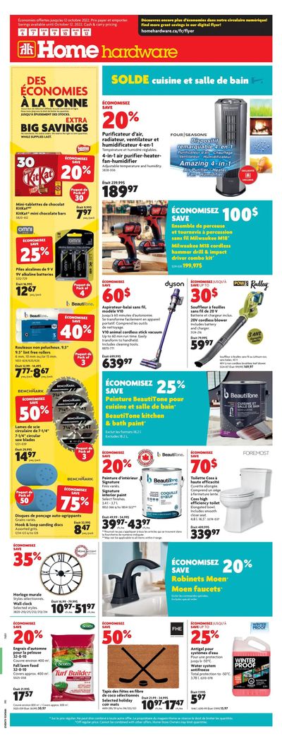 Home Hardware (QC) Flyer October 6 to 12