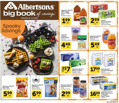 Albertsons (CA, ID, LA, MT, OR, TX, WA) Weekly Ad Flyer Specials October 5 to November 1, 2022