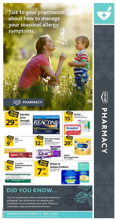 Co-op (West) Pharmacy Flyer April 16 to May 6