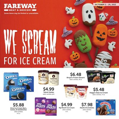 Fareway (IA) Weekly Ad Flyer Specials October 3 to October 29, 2022