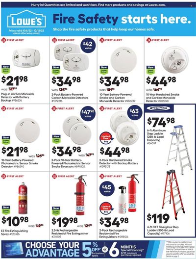 Lowe's Weekly Ad Flyer Specials October 6 to October 12, 2022