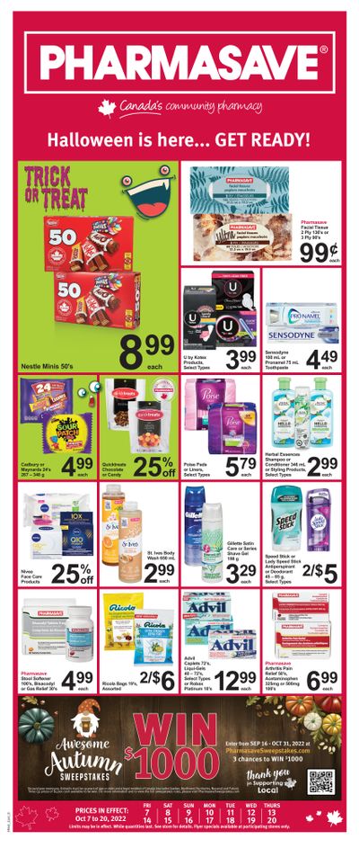 Pharmasave (ON) Flyer October 7 to 20