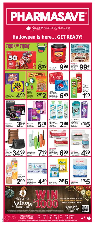 Pharmasave (West) Flyer October 7 to 13
