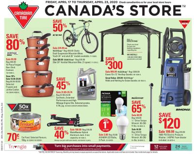 Canadian Tire (ON) Flyer April 17 to 23