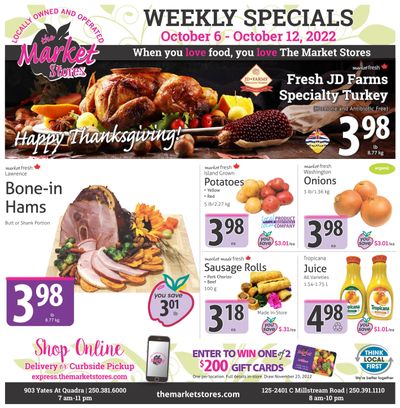 The Market Stores Flyer October 6 to 12