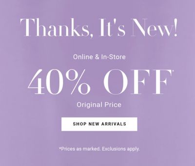 Suzy Shier Canada Sale: Save 40% OFF Regular Price Items + Up to 60% OFF Clearance
