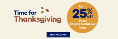 Lowe’s Canada Thanksgiving Sale: Save Up to 25% OFF Many Items + Up to 60% OFF Clearance