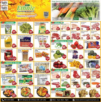 Ethnic Supermarket (Milton) Flyer October 7 to 13