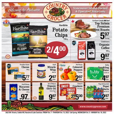 Country Grocer Flyer October 7 to 13
