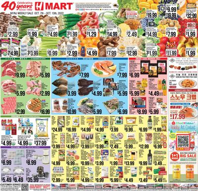 Hmart Weekly Ad Flyer Specials October 7 to October 13, 2022
