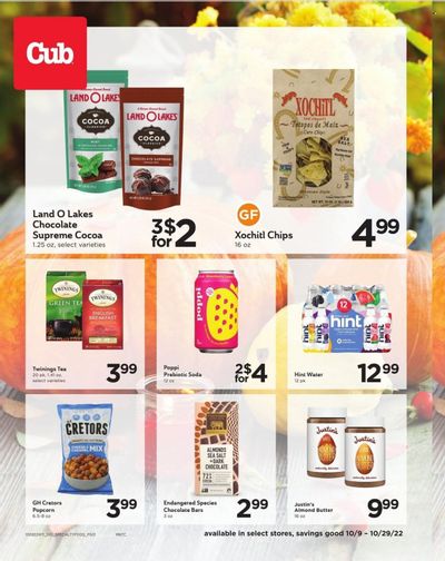 Cub Foods (MN) Weekly Ad Flyer Specials October 9 to October 29, 2022