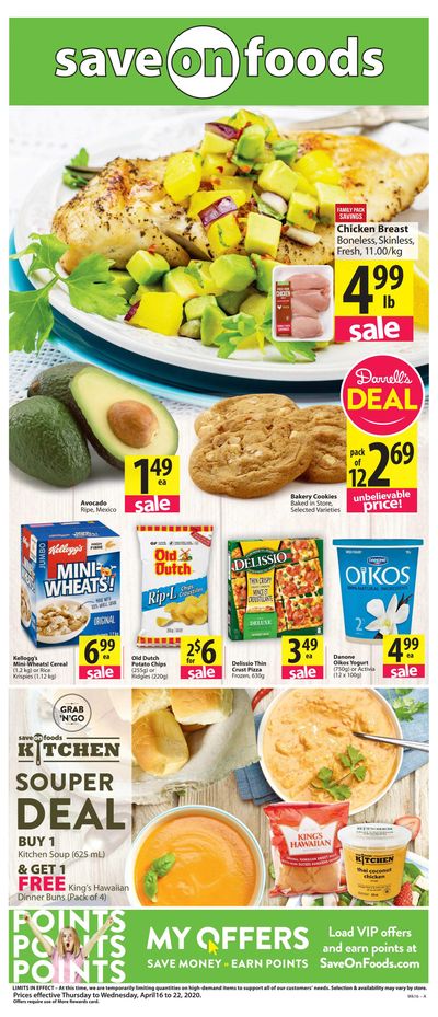 Save on Foods (BC) Flyer April 16 to 22