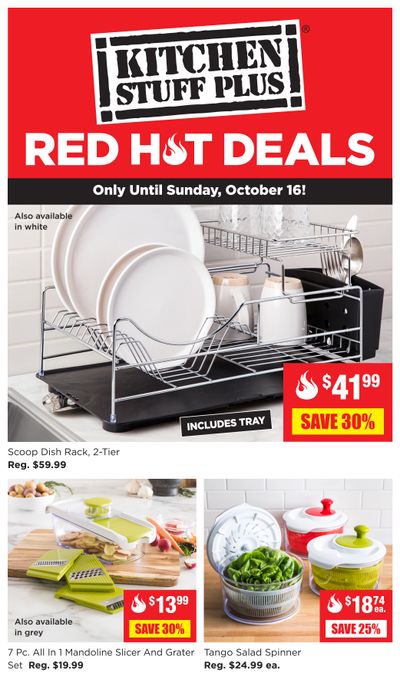 Kitchen Stuff Plus Red Hot Deals Flyer October 11 to 16