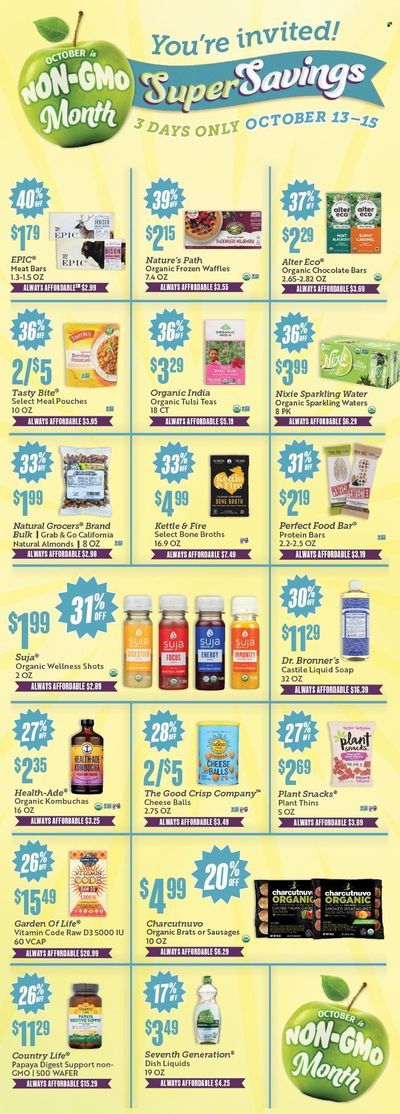 Natural Grocers Weekly Ad Flyer Specials October 13 to October 15, 2022