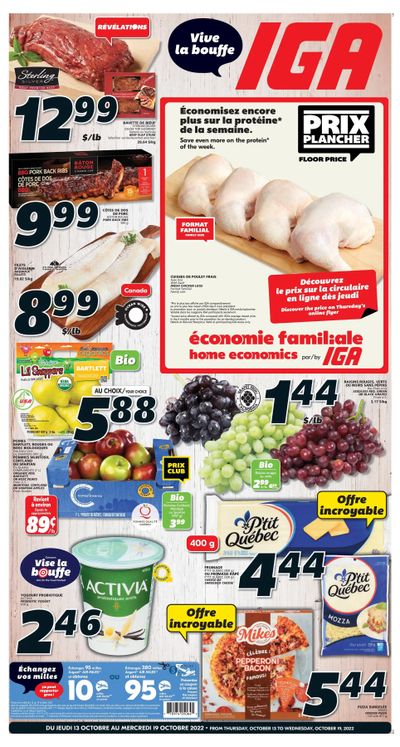 IGA (QC) Flyer October 13 to 19