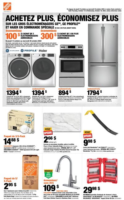 Home Depot (QC) Flyer October 13 to 19