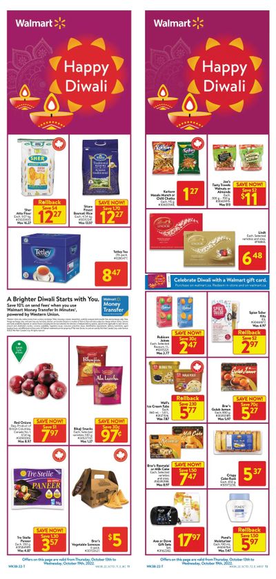 Walmart (West) Flyer October 13 to 19