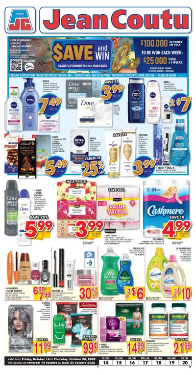 Jean Coutu (ON) Flyer October 14 to 20