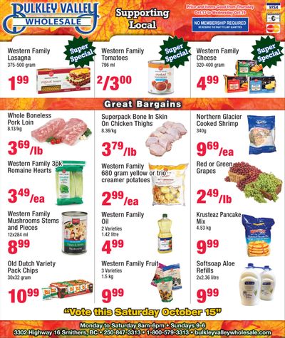 Bulkley Valley Wholesale Flyer October 13 to 19