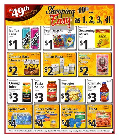 The 49th Parallel Grocery Flyer October 13 to 19