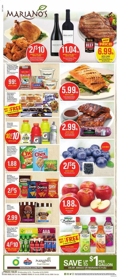Mariano’s Weekly Ad & Flyer April 15 to 21
