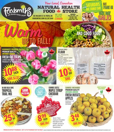 Foodsmiths Flyer October 13 to 20