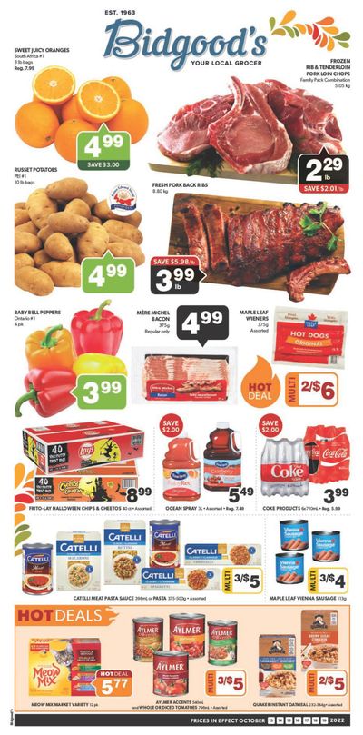 Bidgood's Flyer October 13 to 19