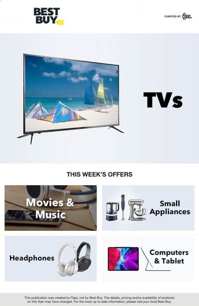 Best Buy Weekly Ad & Flyer April 13 to 20