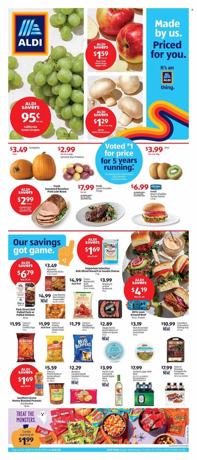 ALDI Weekly Ad Flyer Specials October 12 to October 18, 2022