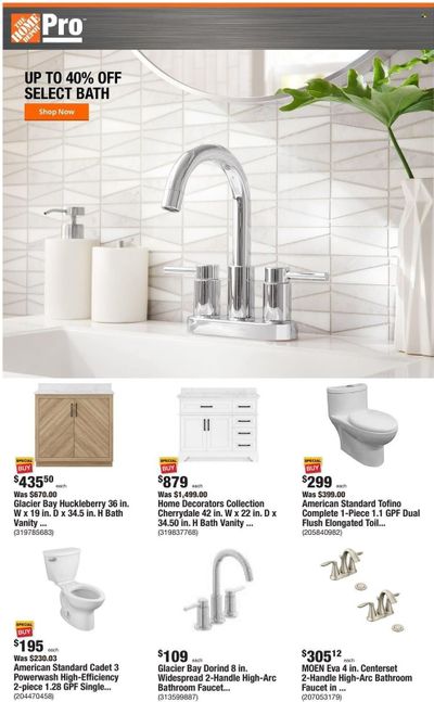 The Home Depot Weekly Ad Flyer Specials October 10 to October 17, 2022