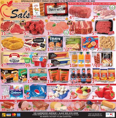 Sal's Grocery Flyer October 14 to 20