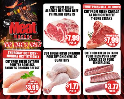 M.R. Meat Market Flyer October 13 to 20