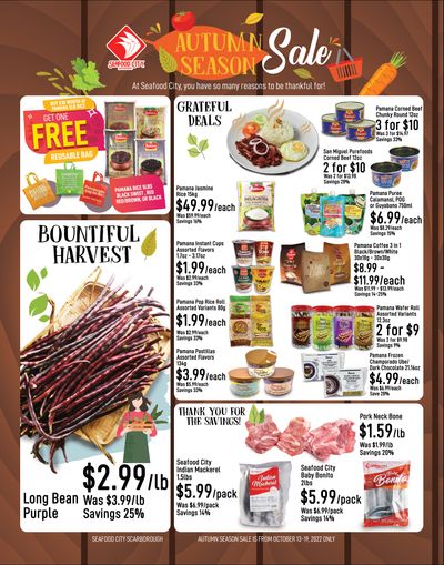 Seafood City Supermarket (ON) Flyer October 13 to 19