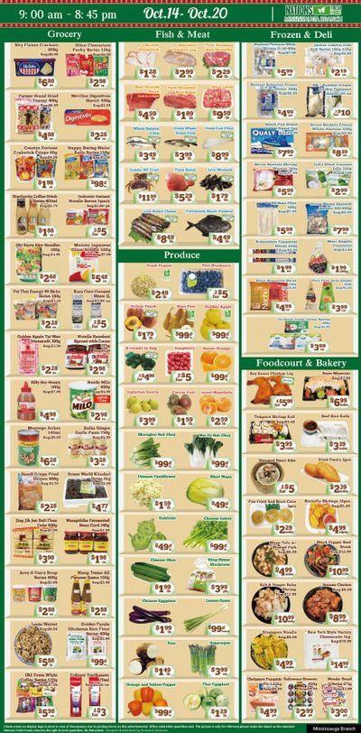 Nations Fresh Foods (Mississauga) Flyer October 14 to 20