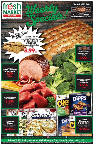 Fresh Market Foods Flyer October 14 to 20