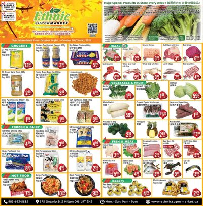 Ethnic Supermarket (Milton) Flyer October 14 to 20