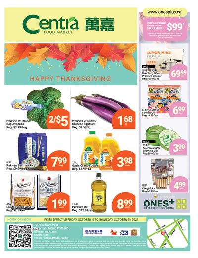 Centra Foods (North York) Flyer October 14 to 20