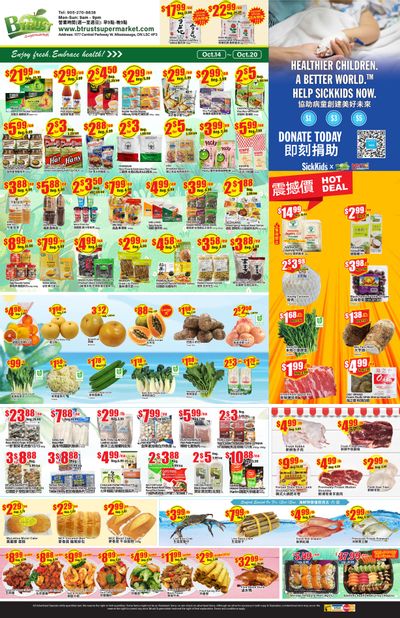 Btrust Supermarket (Mississauga) Flyer October 14 to 20