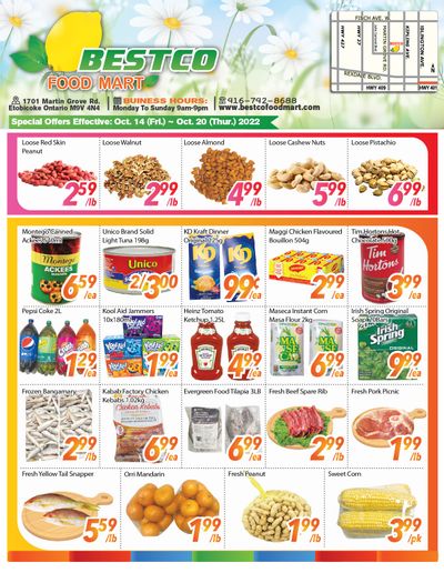 BestCo Food Mart (Etobicoke) Flyer October 14 to 20